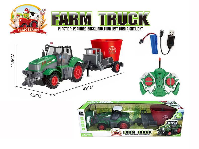 4-Channel Remote Control Farm Truck With Light