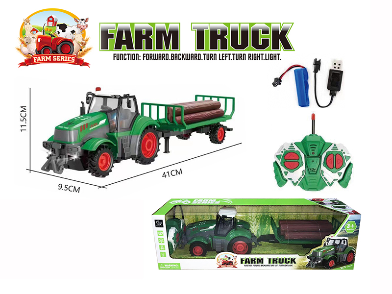 4-Channel Remote Control Farm Truck With Light