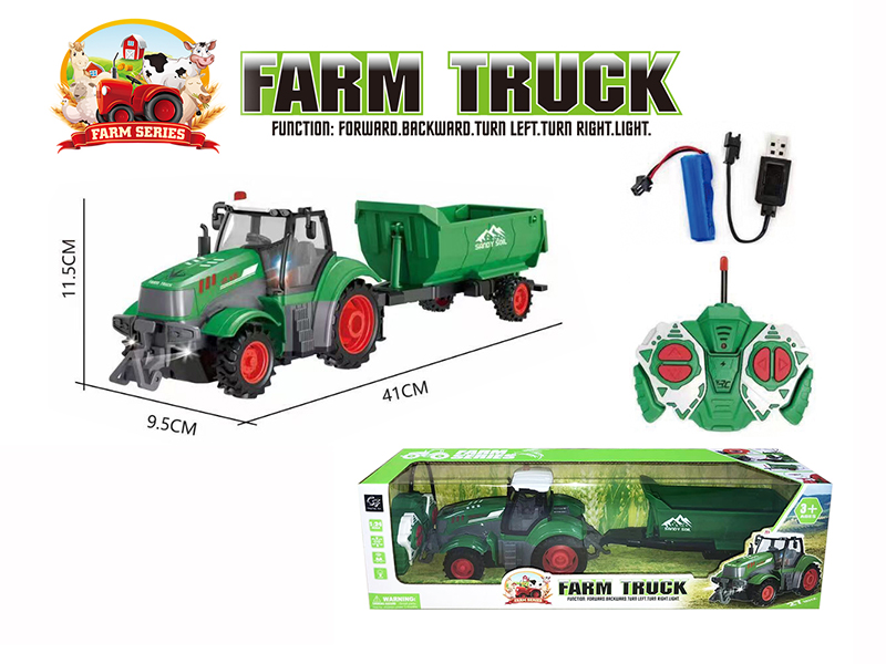 4-Channel Remote Control Farm Truck With Light