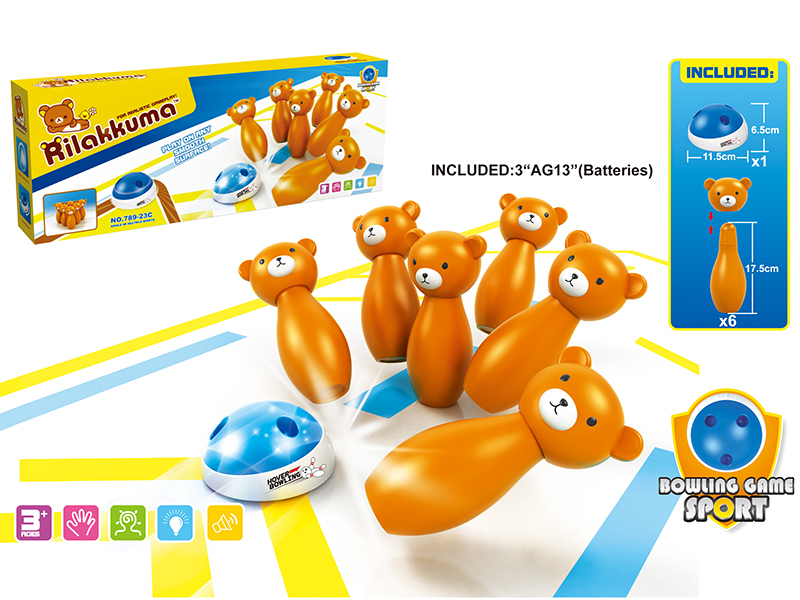 Rilakkuma Bowling With Sound And Light