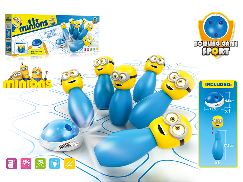 Minions Bowling With Sound And Light