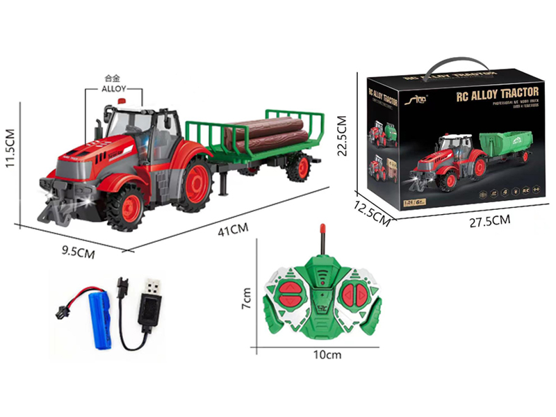 1:24 4Ch R/C Timber Truck With Light