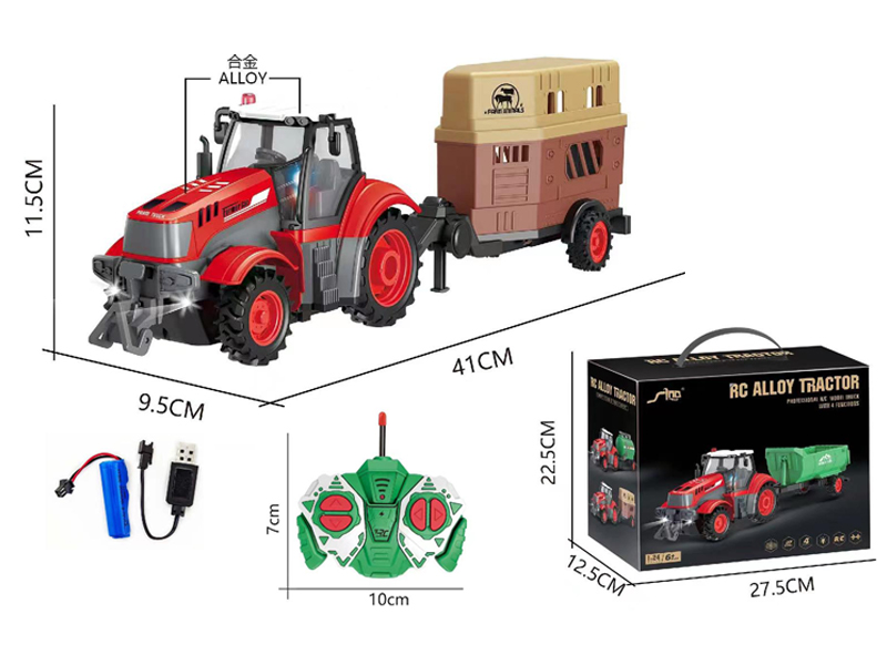 1:24 4Ch R/C Livestock Touring Car  With Light