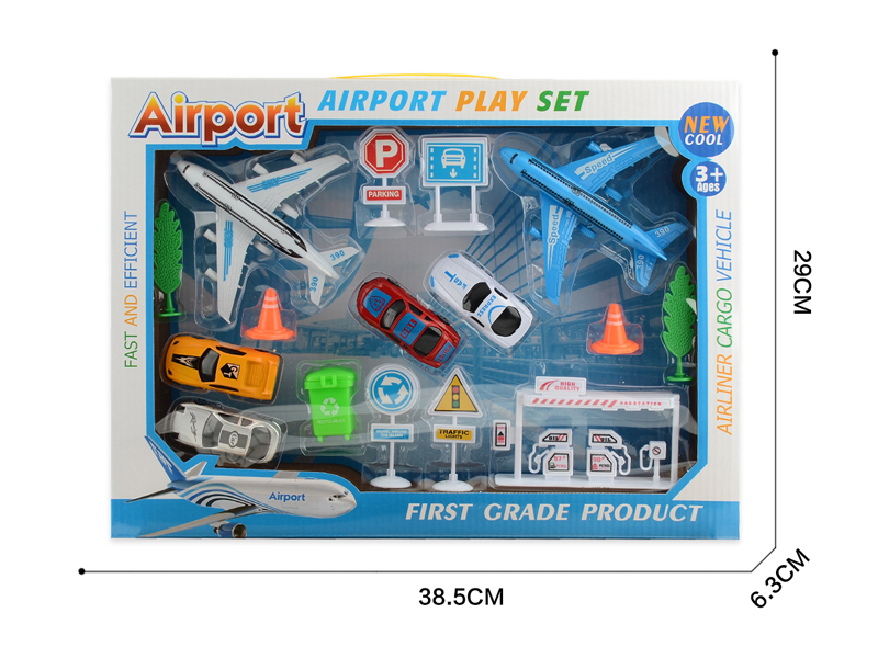 Pull Back Aircraft  Set