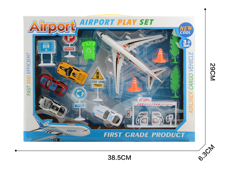 Pull Back Aircraft  Set