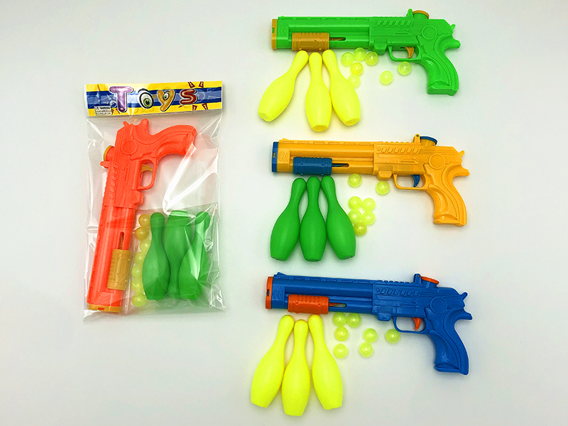 Ping-Pong Ball Gun Set 11pcs