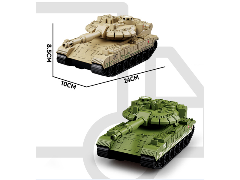 Friction Military Tank