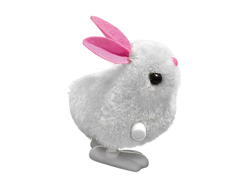 Wind Up Plush Rabbit(4 Color Mixed)