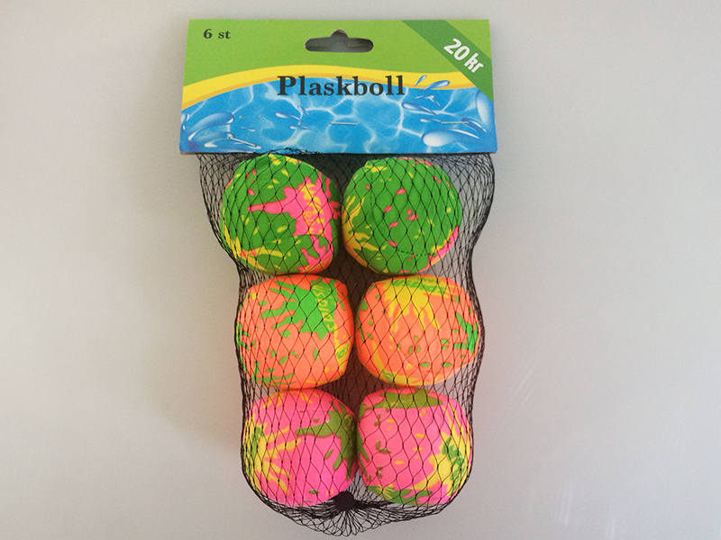 5cm Water Cloth Balls 6pcs