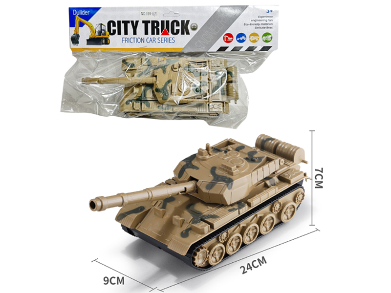 Friction Military Tank Vehicle