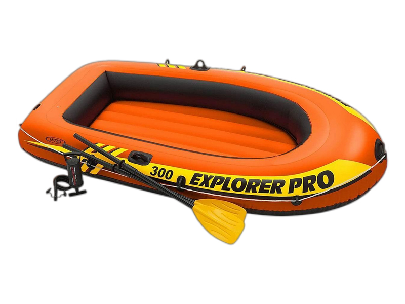 Inflatable Three Person Boat Combination