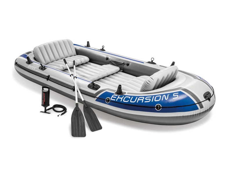 Inflatable Five Person Boat