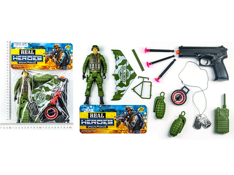 Military Police Toy 14pcs