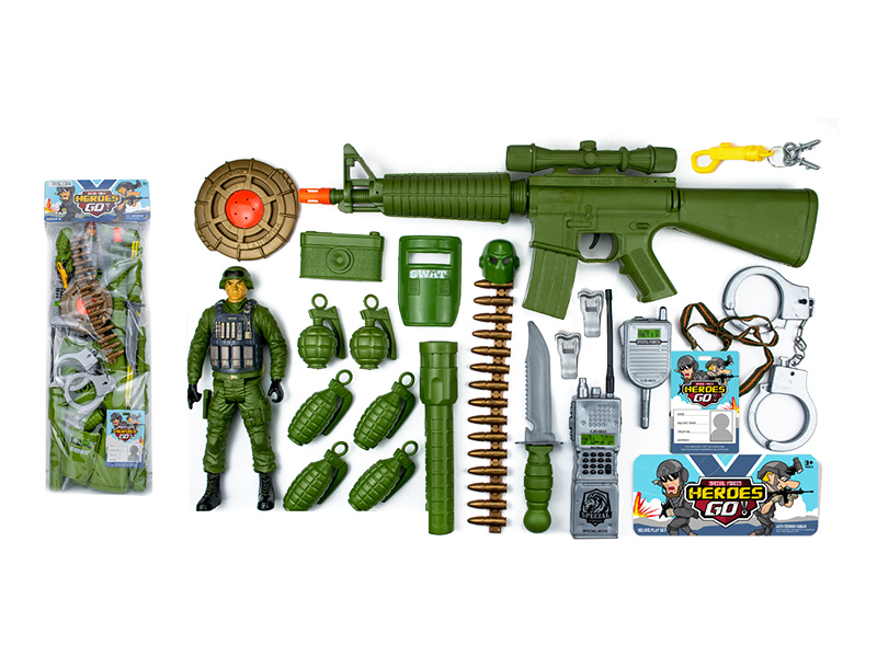 Military Police Toy 22pcs