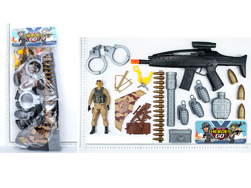 Military Police Toy 21pcs