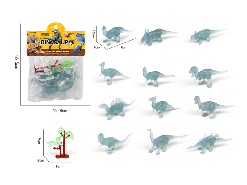 Noctilucent Dinosaur Toy Set