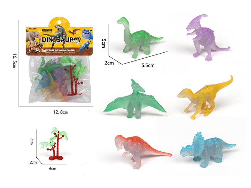 Noctilucent Dinosaur Toy Set