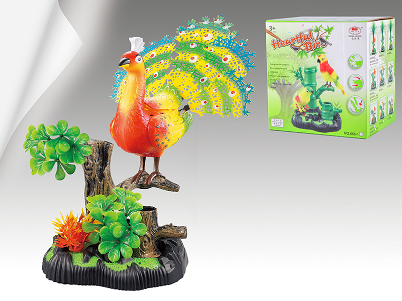 Sound Control Tree Seat Peacock Single Bird