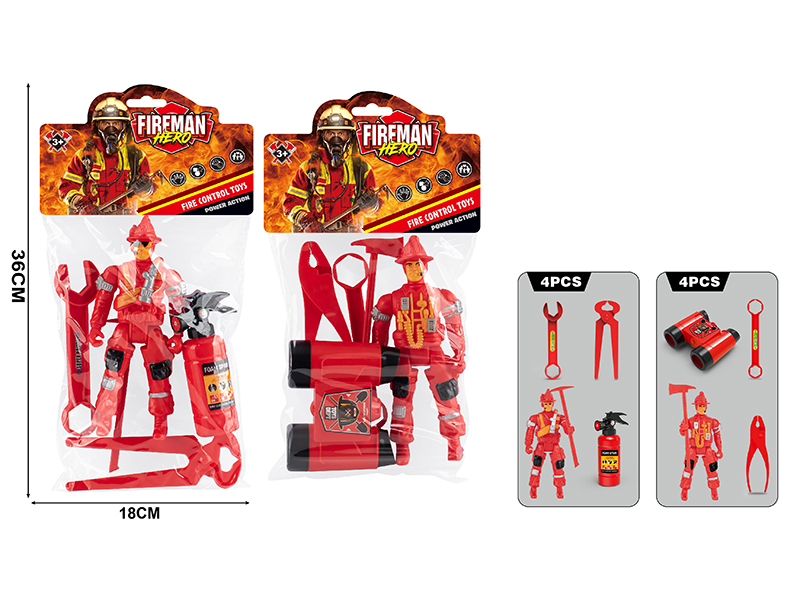 Simulation Fire Equipment Tools Set