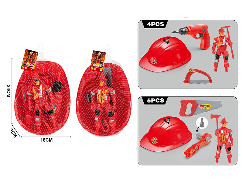 Simulation Fire Equipment Tools Set