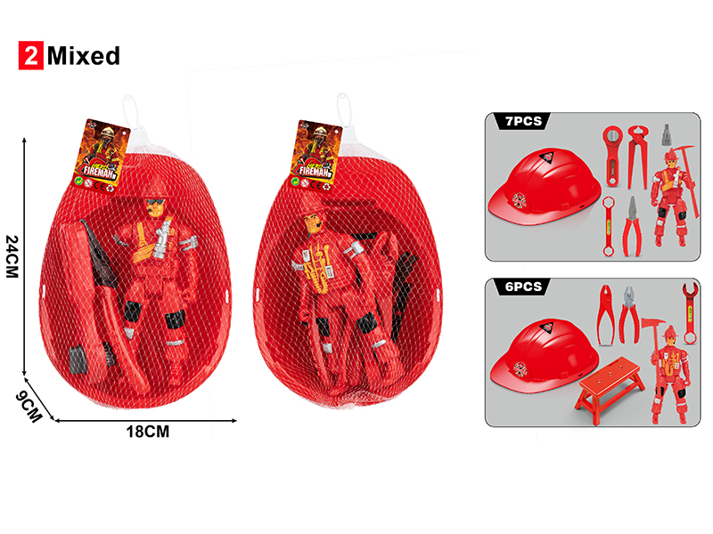 Simulation Fire Equipment Tools Set