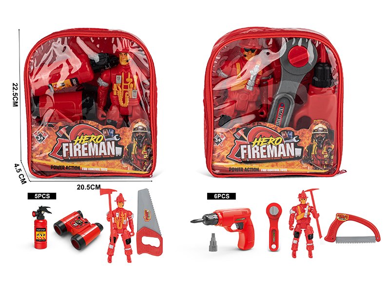 Simulation Fire Equipment Tools Set