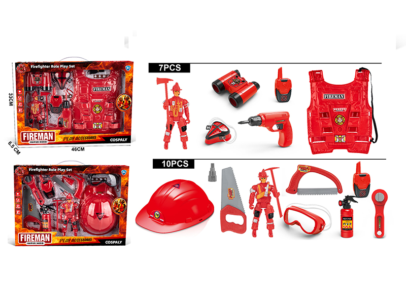 Simulation Fire Equipment Tools Set