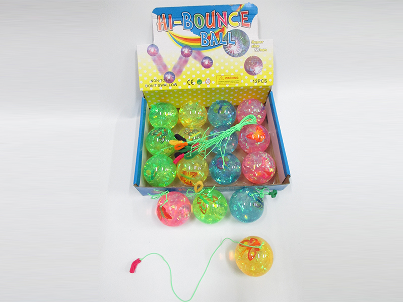 12PCS 6.5Cm Jumping Ball Toy