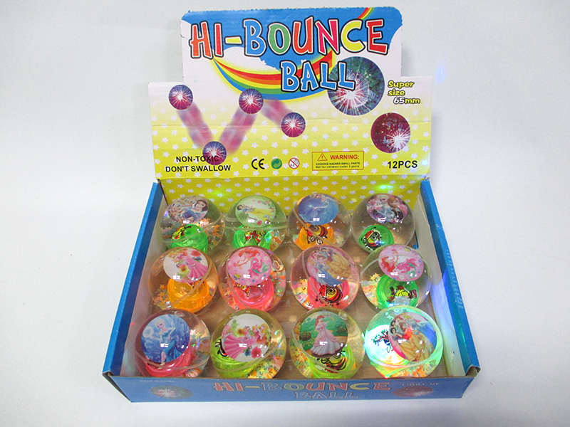 12PCS 6.5Cm Jumping Ball Toy