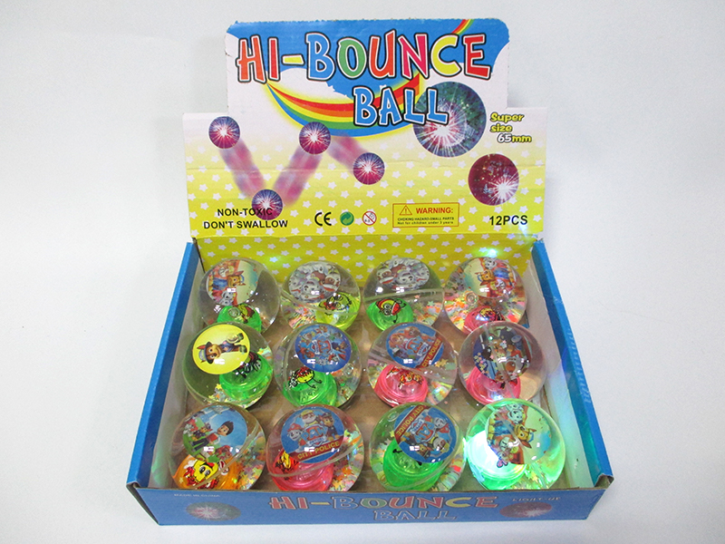 12PCS 6.5Cm Jumping Ball Toy