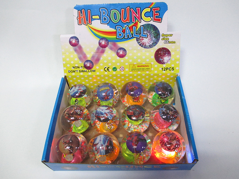 12PCS 6.5Cm Jumping Ball Toy