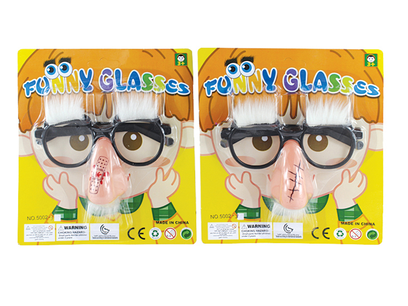 Crazy Party Novelty Funny Wacky Beard Glasses