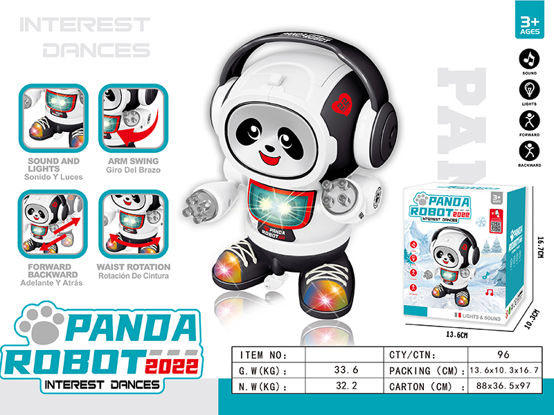 Dancing Panda Robot With Sound And Lights