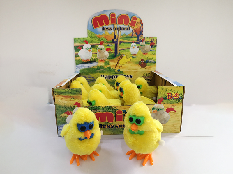 Wind Up Hen With Glasses 12pcs