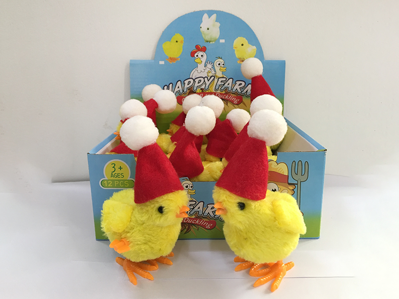 Wind Up Christmas Chicken 12pcs