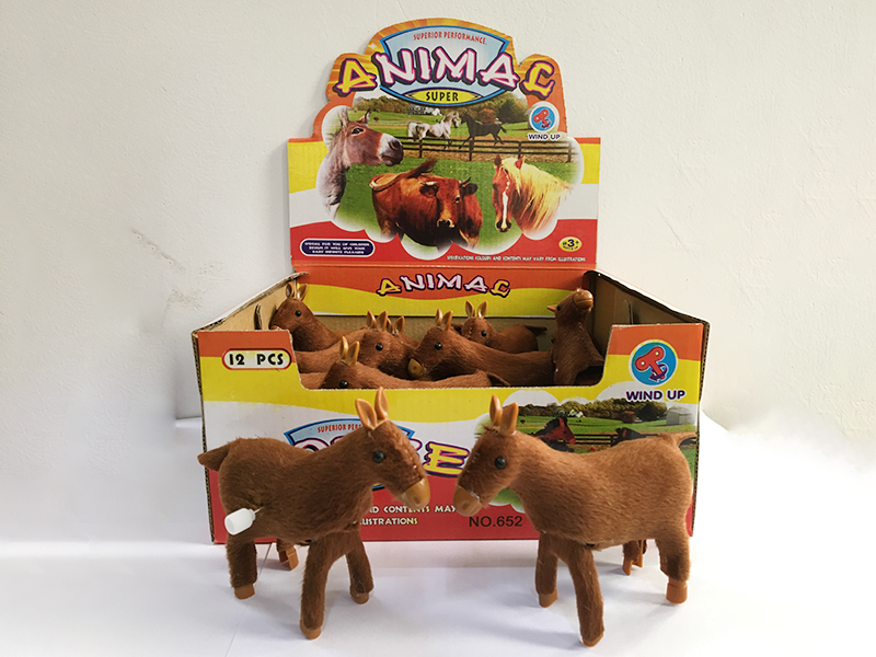 Wind Up Donkey 12pcs