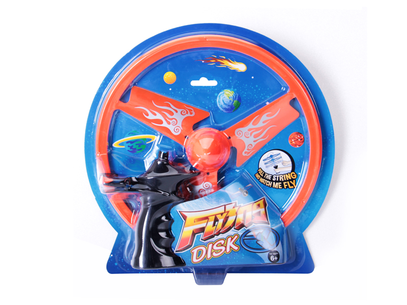 Pull String UFO Toy