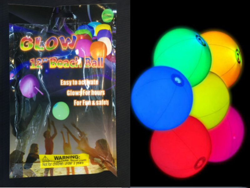 Glow Beach Ball Party Supplies