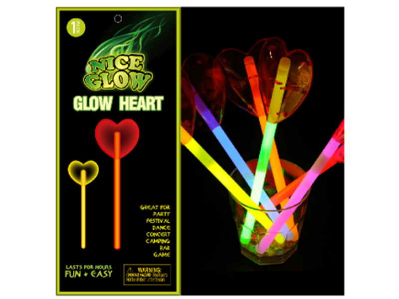 Heart-Shaped Glow Stick Party Supplies