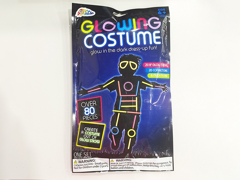 Glowing Costume Glow In The Dark Dress Up