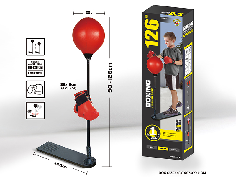 126cm Punching Ball Play Set