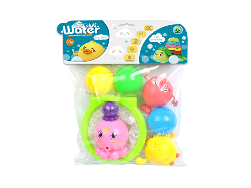 Windup Water Playing Set