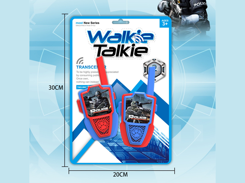 Police Walkie-Talkie Toy