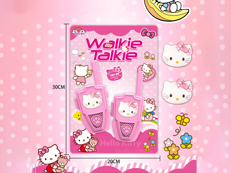 KT Cat 3D Walkie-Talkie Toy