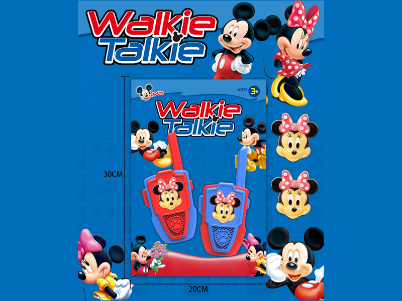 Mickey 3D Walkie-Talkie Toy