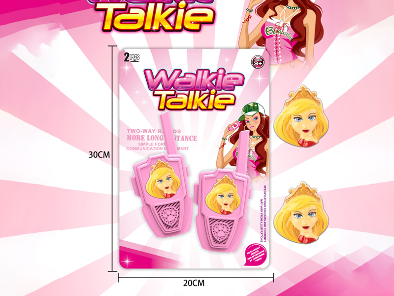 Princess 3D Walkie-Talkie Toy