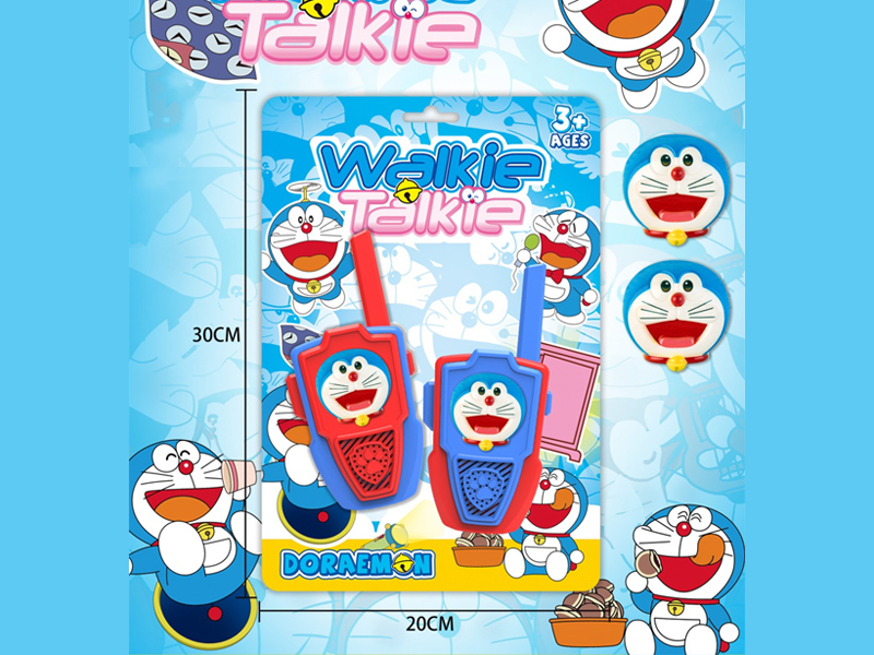 Doraemon  Cat 3D Walkie-Talkie Toy