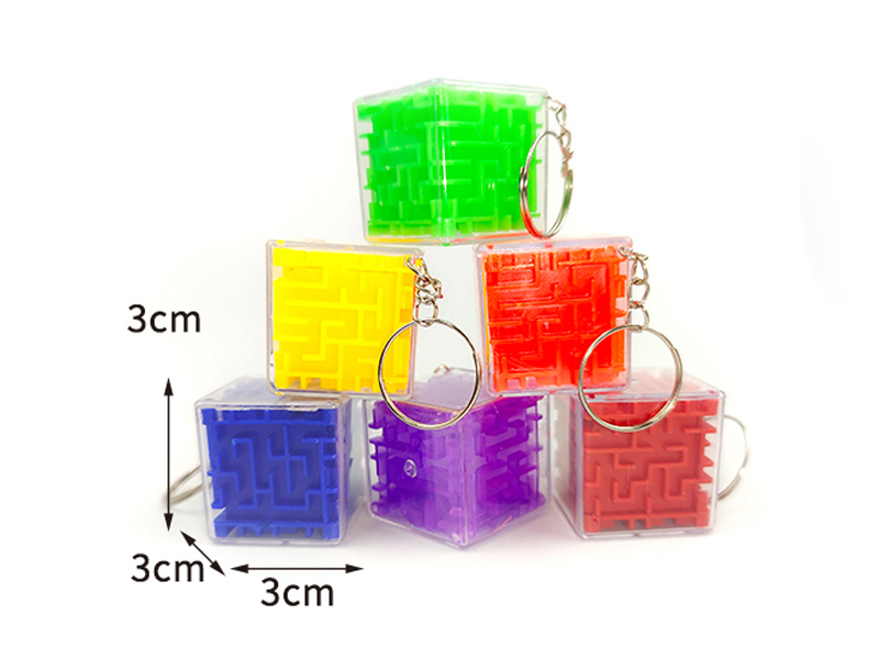 3CM Ball Maze Key Ring