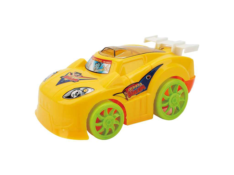 Solid Color Pull Line Car With Lights