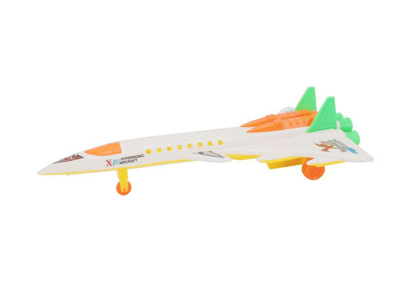 Solid Color Pull Line Warplane With Lights